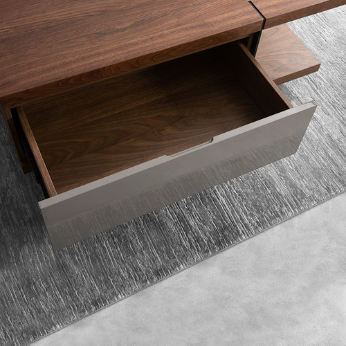 Простая и современная высокая версия серый лак для журнального столика Телевизионной шкаф комбинация скандинавская минималистская гостиная квадрат личность чай