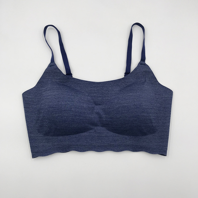 Áo vest thể thao một mảnh liền mạch đồ lót nữ không vành ống mỏng phần trên áo ngủ tập hợp áo ngực nhỏ - Đồ lót thể thao áo lót thể thao nữ
