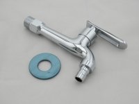 Washing machine faucet 4 points 6 points full copper quick opening single cold into the wall lengthened mop pool spout connector