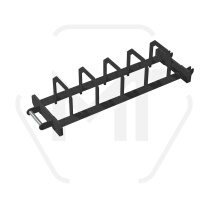MT storage bike barbell plates are easy to store