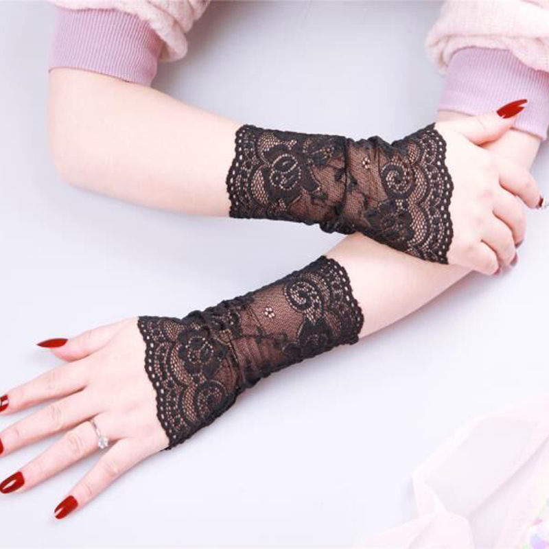 Sun Protection Sleeves, Wrist Guards, Decorative Inner Sleeves, Fake Sleeves for Women, Lace Trim Fake Cuffs, Versatile White Lace Shirt Sleeves