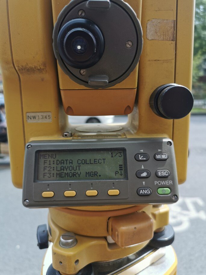 Тахеометр 二手全站仪topcon gts311 英文拓普康全站仪精度良好用于房建道路