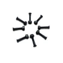 (Normal delivery) anyway professional color skateboard long plate bridge nail plate nail mushroom head half tooth hexagon socket
