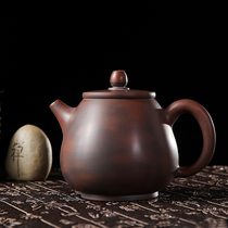 Zhou Yujiao Guangxi Qinzhou Nixing Pottery Teapot Golden Bucket handmade retro style tea brewing Purple Sand Pot Jianshui Purple Pottery
