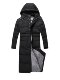Winter Trendy Plus-Size Men's down Jacket, Long Over-The-Knee, Extra Large Size, Loose Fit, Thickened and Warm Coat