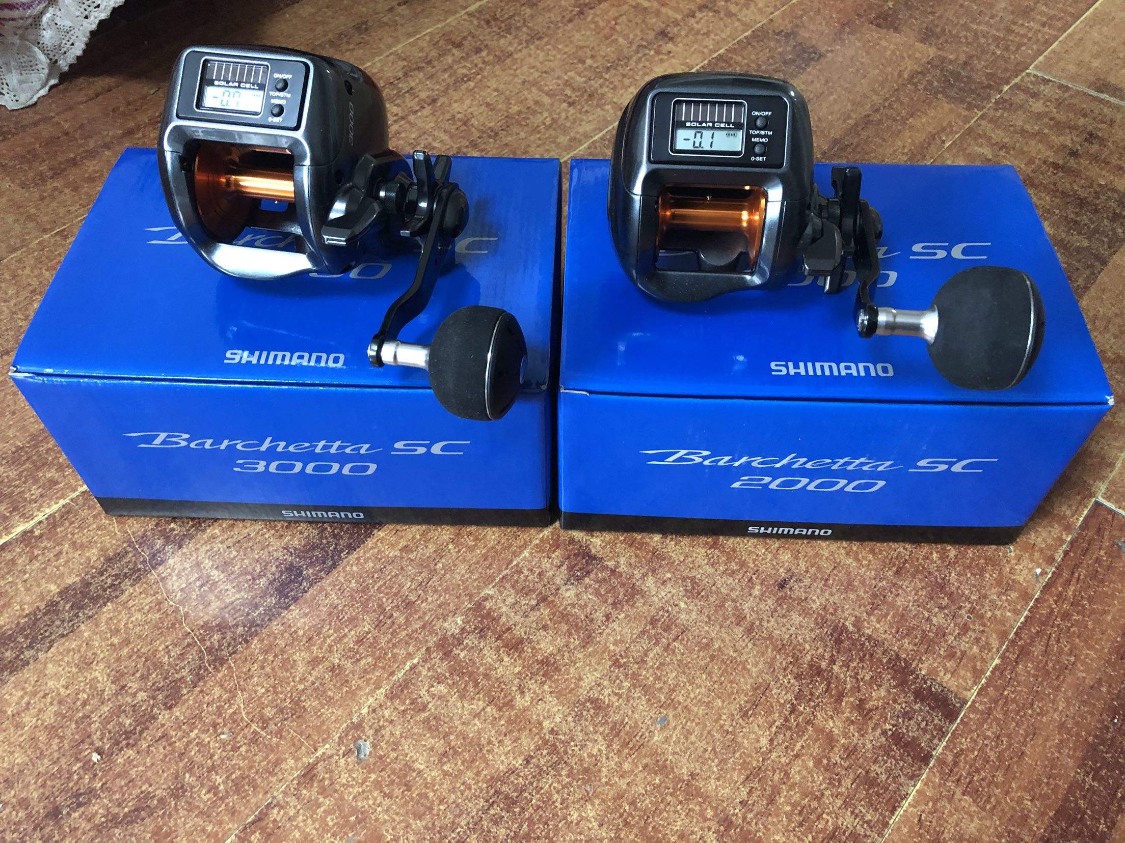 SHIIMANO Jubilee 18 Small boat Barchetta SC3000 Solar boat fishing number of wheel counting drum wheels