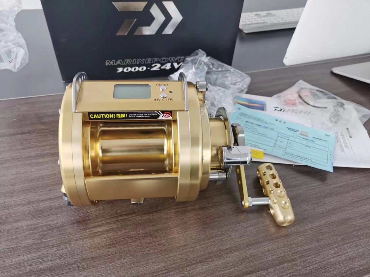 Daiwa Japan's New Daiwa Boat Fishing Wheel Year Spring DAIWA Taurus MARINE POWER 3000 24V