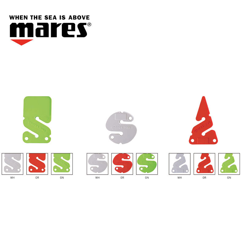 Mares Triangle Mark Technique Diving Special 1 Pack 5 Arrows Type Round Square Mark Direction Position Node
