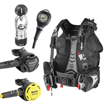 New Italian MARES BLOT SLS rear air bag diving BCD float controller diving back flying suit