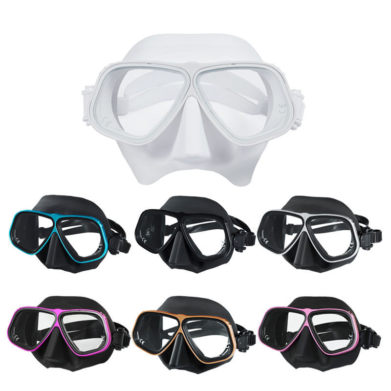 Non-Apollo myopic Apollo freediving mask low volume fishing mermaid snorkeling gear is lightweight