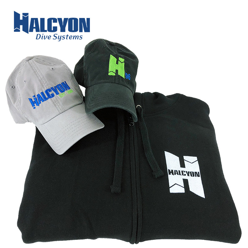 HALCYON Logo Baseball Cap baseball cap with adjustable diving casual cap male and female hip-hop hat