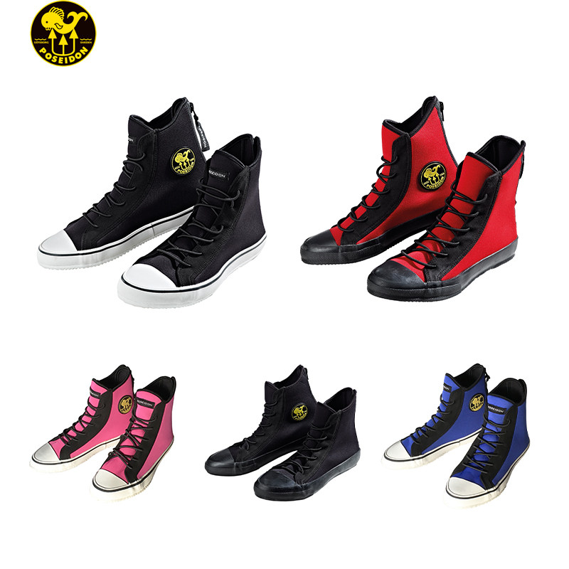 Poseidon Poseidon One Shoe 5MM Diving Shoes Diving Boots Sea God Board Shoes With High Cylinder Boots