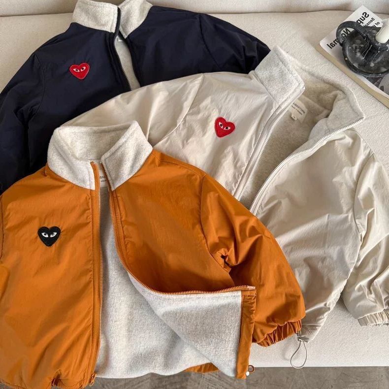 2026 New Style Twin Children's Clothing Boys' Sibling Outfits Stylish Jacket Trendy Brand Cotton Coat Fleece-Lined Autumn and Winter Fashion 2026 New Style Twin Children's Clothing Boys' Sibling Outfits Stylish Jacket Trendy Brand Cotton Coat Fleece-Lined Autumn and Winter Fashion