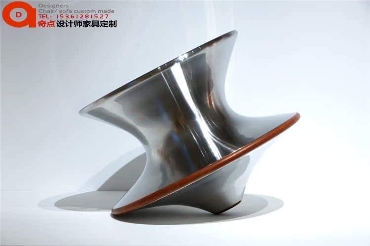 Nhà thiết kế nội thất Bắc Âu xoay ghế gyro ghế Thomas Heatherwick mô hình phòng khách sạn ghế gỗ nằm