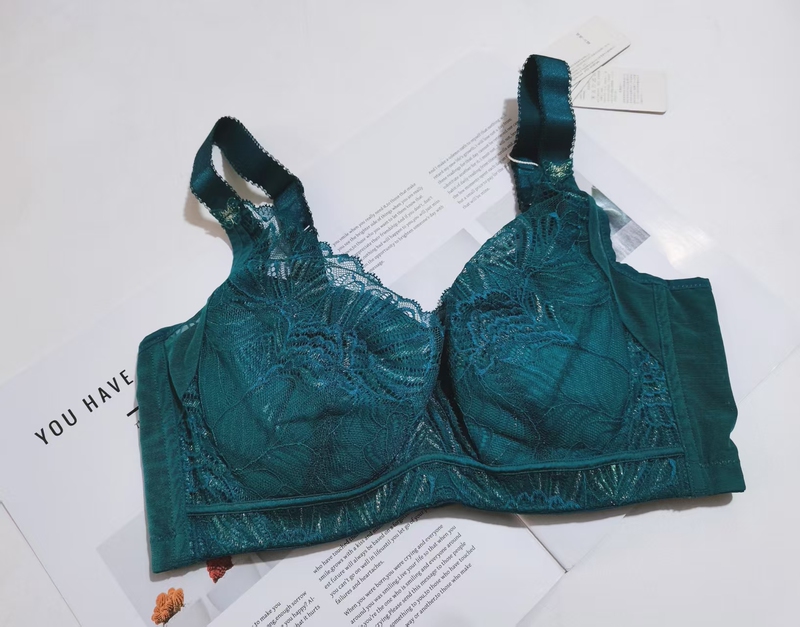 Feige Betty G4520 Thin Lace-Trimmed Bra with Side Support and Push-Up Effect, Adjustable Bra, Feige Betty Bra