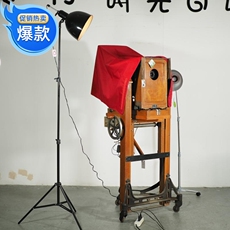 Камеры 文革古董立式大型沪照牌老式皮腔照相机 落地老照相馆 室内老相机