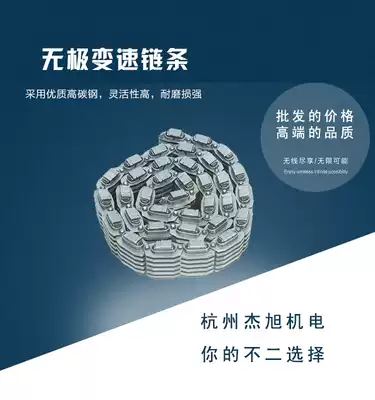 Stepless variable speed chain PIV P1 P2 P3 Pitch 25 Variable speed chain Transmission chain Industrial chain