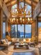 American Country Retro Chandelier Nordic Villa Living Room Yurt Restaurant Cafe Homestay Decoration Antler Chandelier