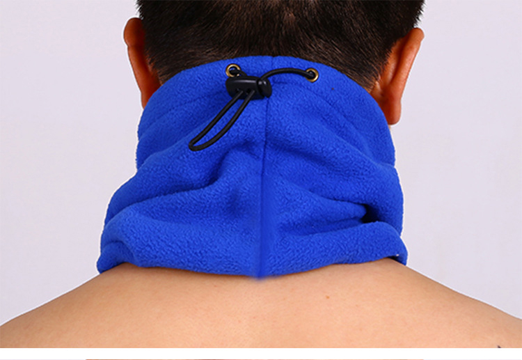 Dày ấm ngoài trời cưỡi lông cừu bib head cap nam và nữ mùa đông mặt nạ gió lạnh để chơi bóng đá đào tạo khăn rằn đi phượt