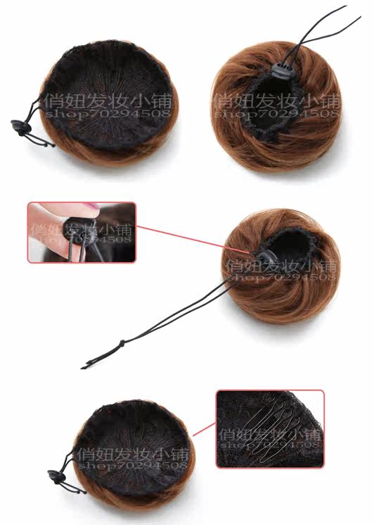 Extension cheveux - Chignon - Ref 245007 Image 12