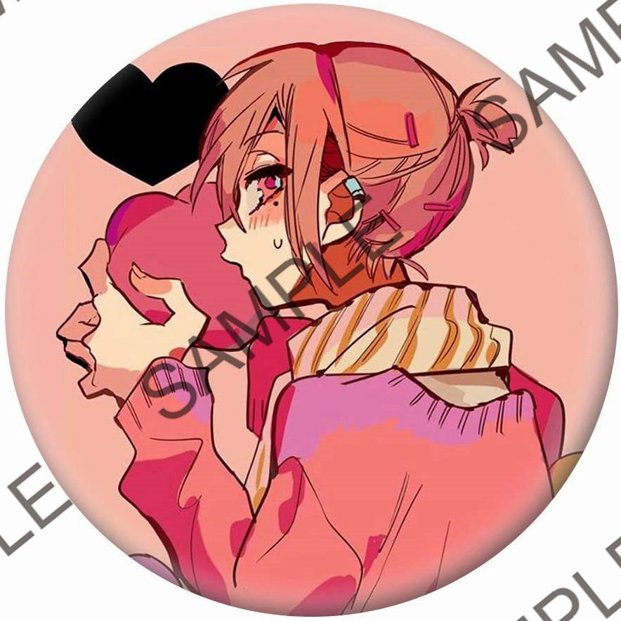 地缚少年花子君七峰樱动漫徽章58mm胸章二次元周边吧唧海报挂件_动漫