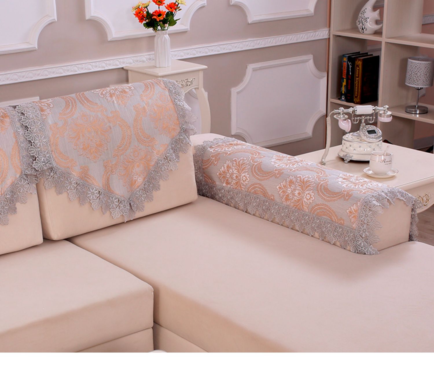 Sofa khăn trở lại khăn tay vịn khăn bốn mùa phổ quát sofa bìa sofa đệm sofa hiện đại tối giản nhà - Ghế đệm / đệm Sofa đệm ghế sofa