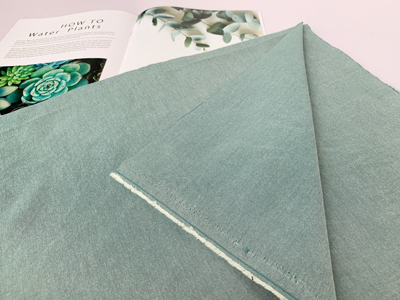 Zihan nhà mới cotton hai màu đồng bằng vải khâu mô hình hoang dã thủ công vải DIY vải thun cotton lạnh