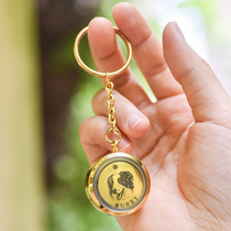 To draw custom pet photometal key ring with cat Hardbird Hair Hair Ashes Memorial Handle Handling