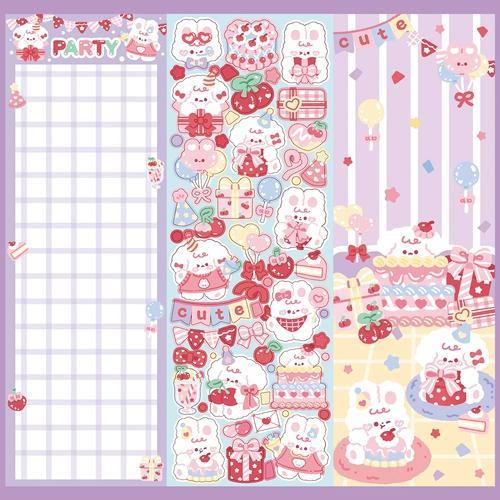 咖喱西西 Polaroid, наклейка, милый декор, планировщик
