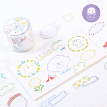 Spot Zhuo King Molinta Azhuo box can write tape stickers original dialogue message label hand account