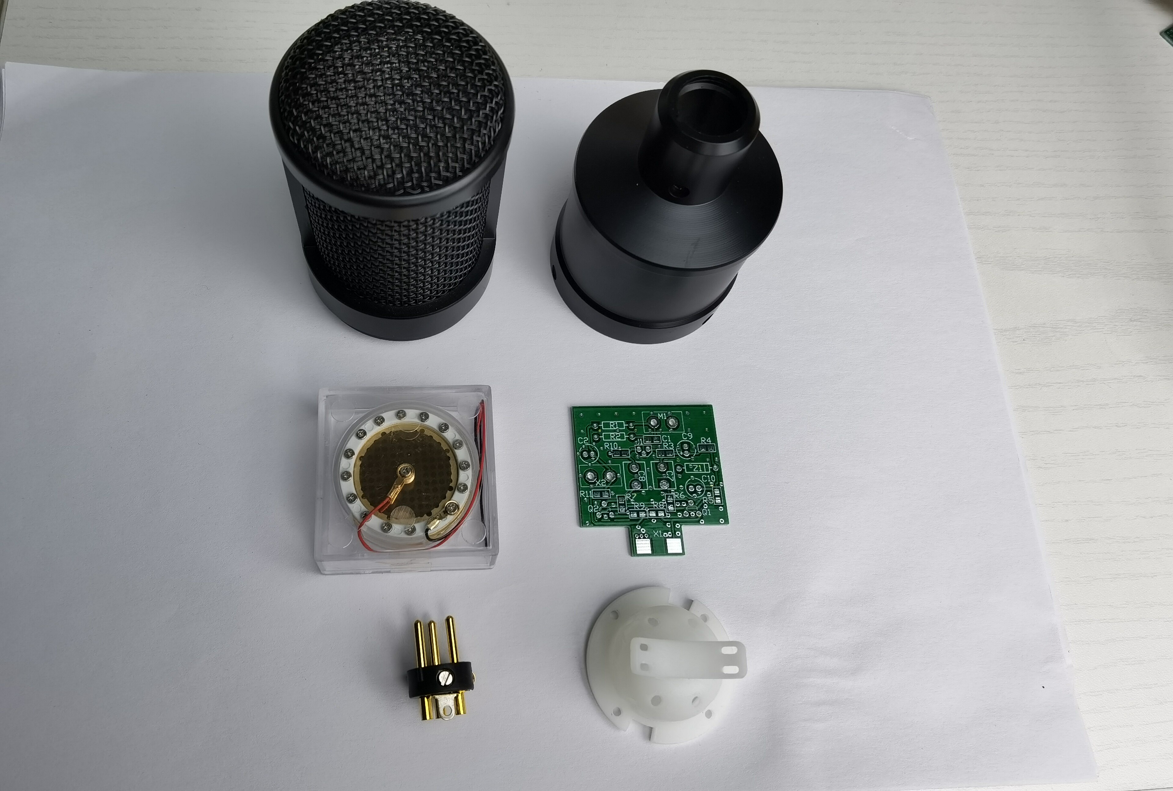 Large Diaphragm Condenser Microphone DIY Kit