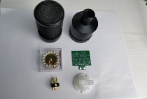 Large diaphragm capacitor microphone DIY kit for a large film