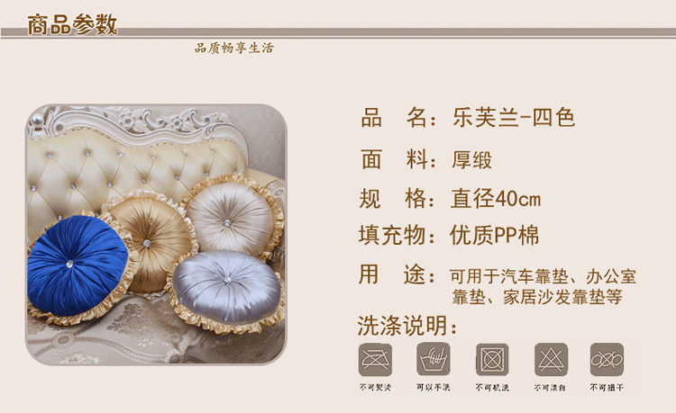 Sofa da cao cấp châu Âu có lõi gối tròn sang trọng gối tròn gối gối túi xe hơi trở lại - Trở lại đệm / Bolsters gối mền 2 trong 1