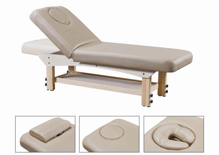 Sonia new solid wood massage bed frame backrest adjustable massage beauty massage multi-purpose solid wood 3369A