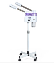 Double-tube hot and cold spray all-in-one beauty salon face steamer facial moisturizing hydrating instrument cold spray hot spray