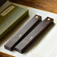 Mahogany calligraphy ruler black rosewood Chinese style solid wood