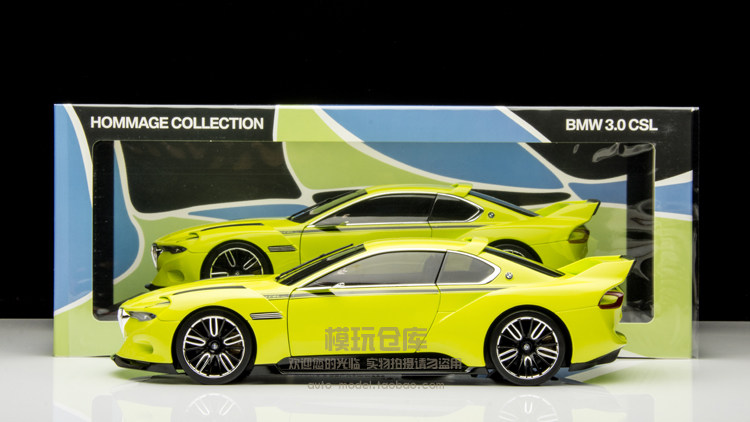1:18 NOREV BMW CSL 3.0 HOMMAGE CONCEPT CAR MODEL RARE | eBay