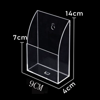 Один -гридная коробка для мобильного телефона бесплатно крючок для ногтей