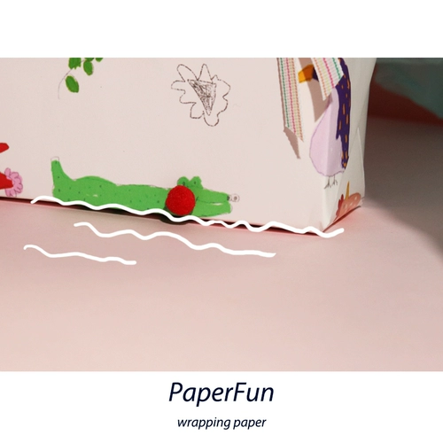Paperfun / You - моя маленькая животная / детская подарочная бумага DIY милый подарок / Pack Paper