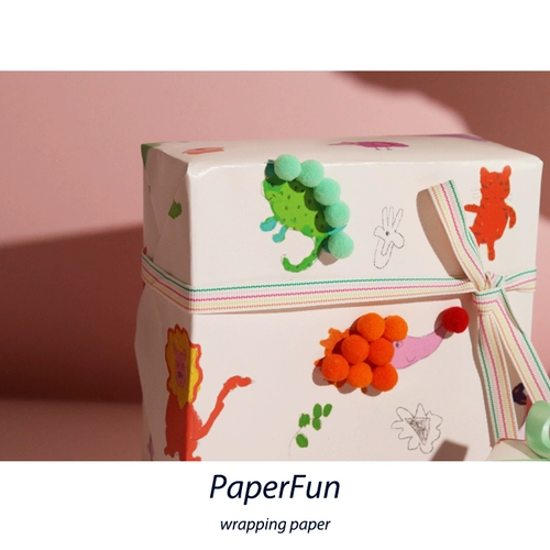 Paperfun / You - моя маленькая животная / детская подарочная бумага DIY милый подарок / Pack Paper