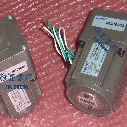 YN60-220-4 60JB100G08 Linix Compacators, работающие асинхронная электрическая машина 10 Вт.