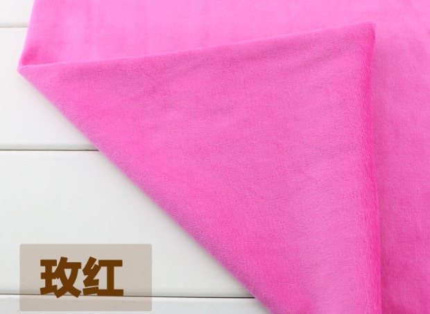 Cotton vải nhung hữu cơ vải Cotton dệt kim trẻ em quần áo búp bê vải DIY handmade chất liệu flannel vải cotton trắng