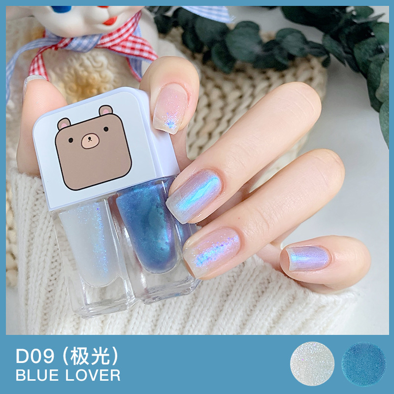 Blue Children's Nail Polish, Quick-Drying, No-Bake, Peelable, Non-Toxic, Odorless, Shiny for Girls in Kindergarten, Suitable for Pregnant Women Blue Children's Nail Polish, Quick-Drying, No-Bake, Peelable, Non-Toxic, Odorless, Shiny for Girls in Kindergarten, Suitable for Pregnant Women