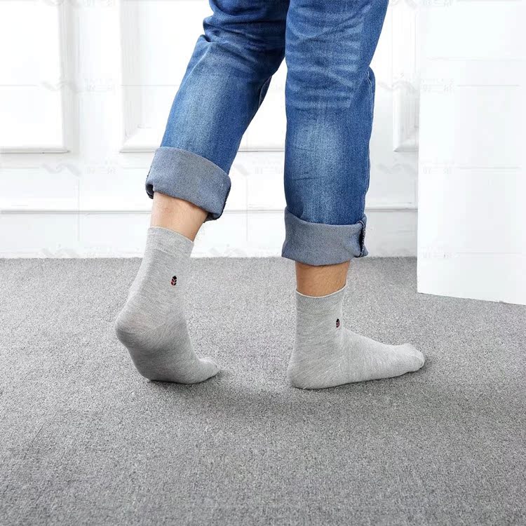 Vớ hoa màu xanh mới tốt vớ sợi tre khử mùi 