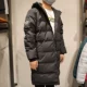 鸟 羽绒服 2018 áo khoác dài trùm đầu mùa đông mới dày 2085025 2085115