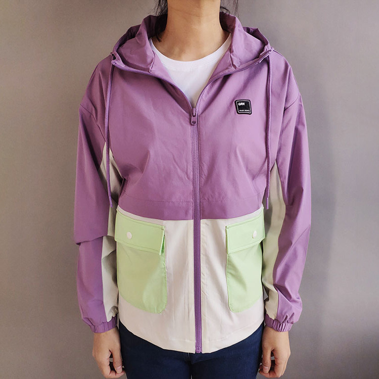 Your person's bird blouses cardio-hoodie jacket woman 2022 spring autumn season shuttle Veloo loose even hat women's sportswear A421F22