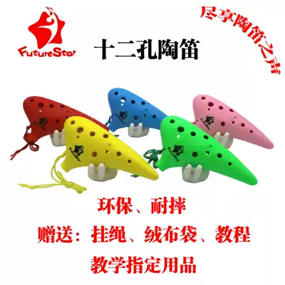 Factory direct sales 12-hole alto C-tone Ocarina twelve-hole AC professional students Ocarina playing musical instruments
