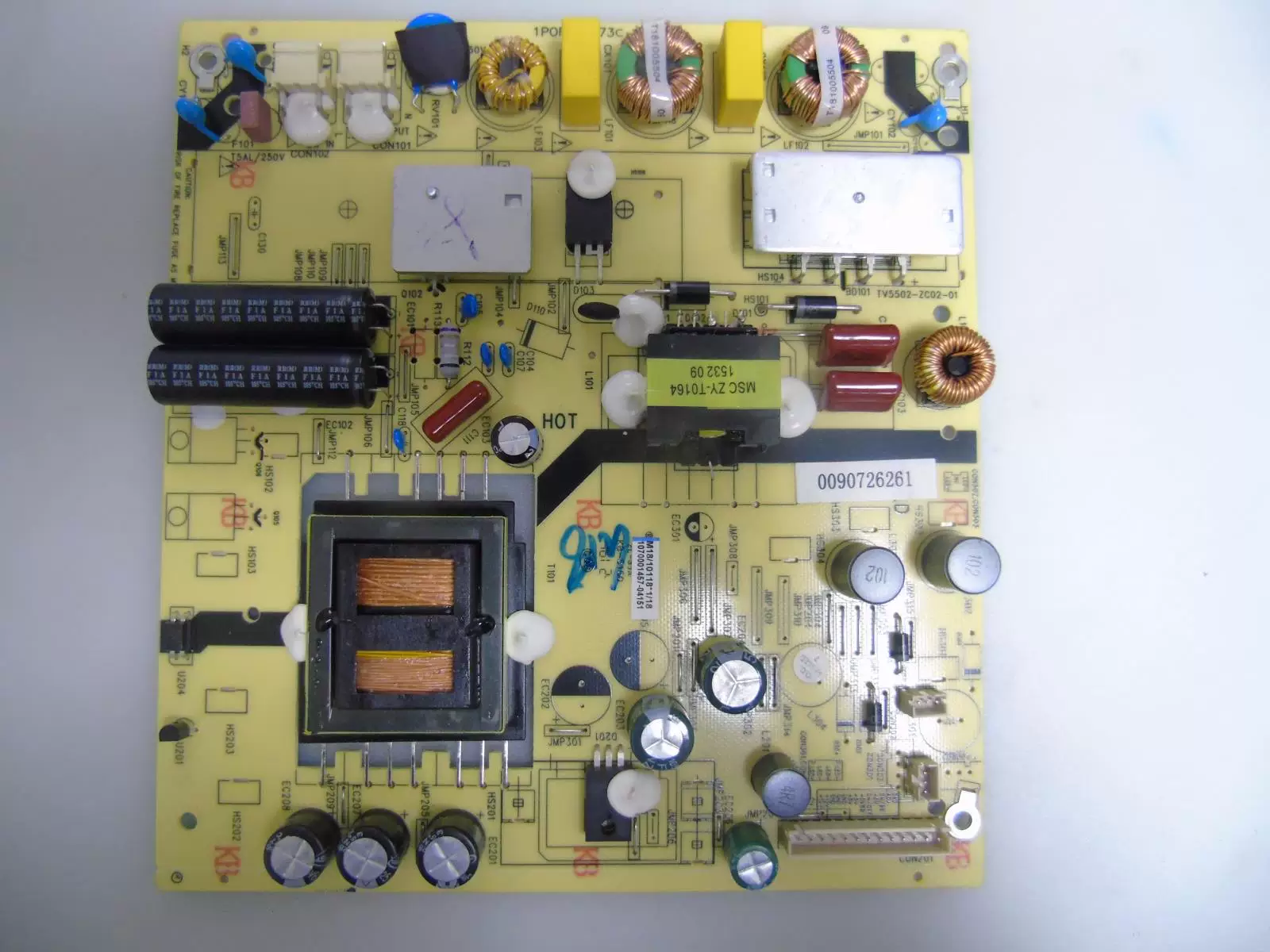Плата питания Haier LS49A51 TV5502-ZC02-01 0094001728 Проверьте изображение