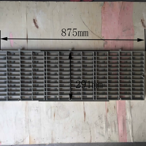 600*350pp против стеклополосной и кислотной педали педали пластиковой решетки решетки пластиковой пластиковой педаль ходьбы на полу