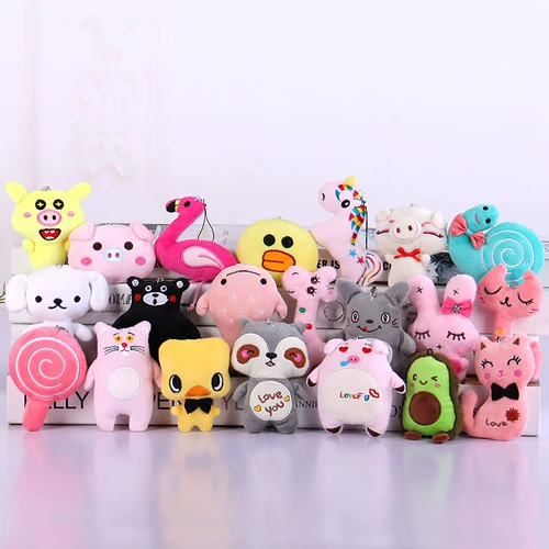 Милая плюшевая подвеска, маленькая кукла, детская игрушка, подарок на день рождения, оптовые продажи